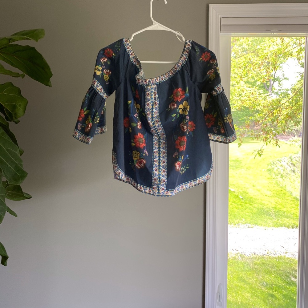 Jealous Tomato | Floral off the shoulder blouse